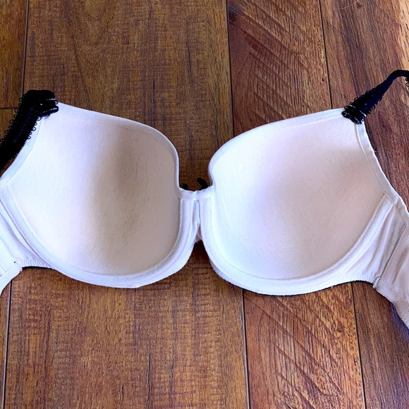 Le Mystere Contessa Bra Style 321 Off White w/Black Lace Underwired 32E 70E 85E - Picture 4 of 4